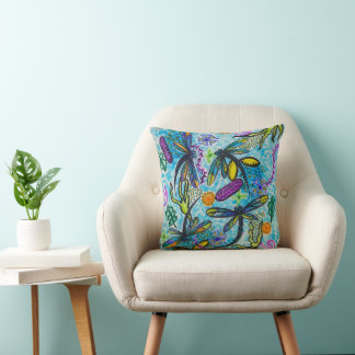 Cojín Decorativo Dragonfly Fantasy Throw Cushion
