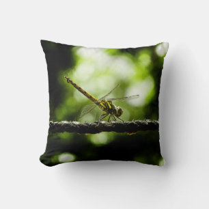 Cojín Decorativo Dragonfly on green - Pillow