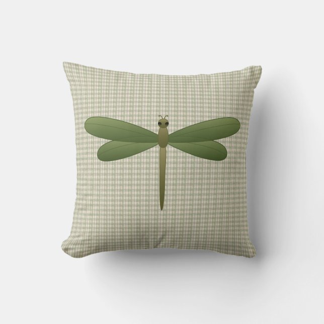 COJÍN DECORATIVO DRAGONFLY PILLOW (Anverso)