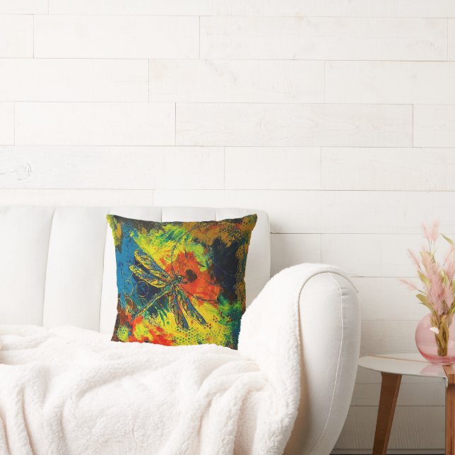 Cojín Decorativo dragonfly throw pillow (Sofá)