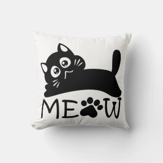 Cojín Decorativo Dramático Meow