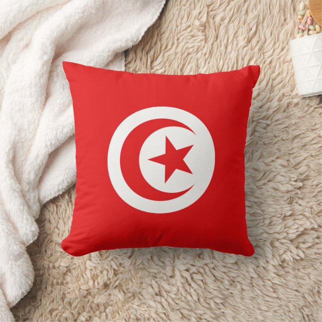 Cojín Decorativo Drapeau Tunisie (Manta)