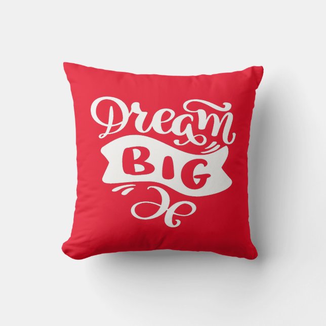 Cojín Decorativo Dream Big (Anverso)
