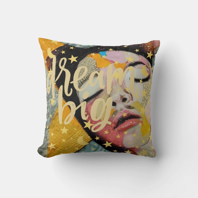 Cojín Decorativo Dream Big (Anverso)