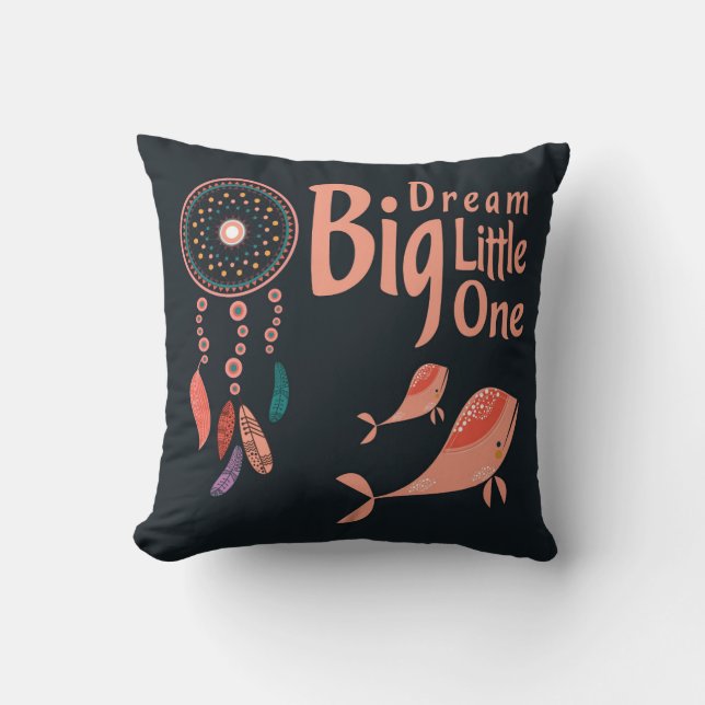 Cojín Decorativo Dream Big Little One (Anverso)