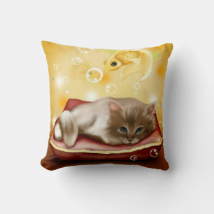 Cojín Decorativo Dream Kitten Cushion