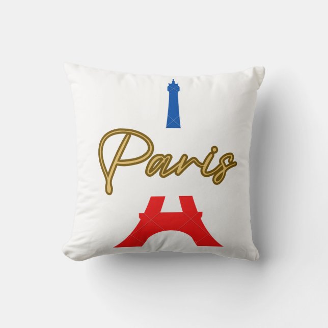 Cojín Decorativo Dream with Paris (Anverso)