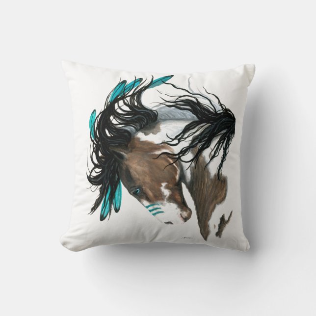 Cojín Decorativo DreamWalker Spirit Pillow de AmyLyn Bihrle (Anverso)