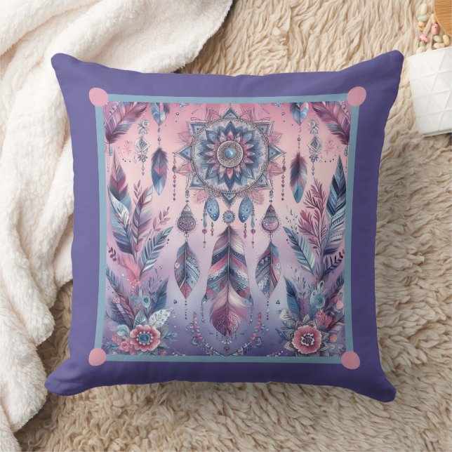 Cojín Decorativo Dreamy Boho Dreamcatcher (Manta)