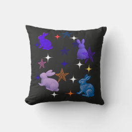 Cojín Decorativo Dreamy Galaxy Bunnies