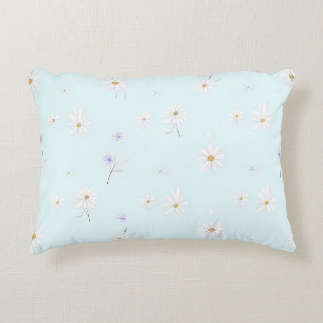 Cojín Decorativo Dreamy Mint Meadow (Anverso)