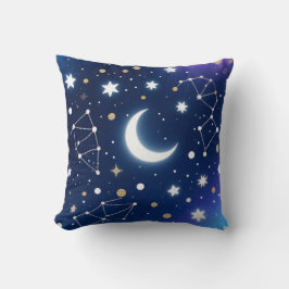Cojín decorativo Dreamy Starry Night Sky - Celesti