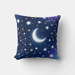 Cojín decorativo Dreamy Starry Night Sky - Celesti