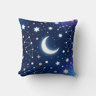 Cojín decorativo Dreamy Starry Night Sky - Celesti