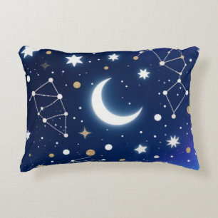 Cojín decorativo Dreamy Starry Night Sky - Celesti
