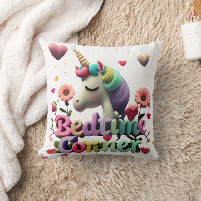 Cojín decorativo Dreamy Unicorn BEDTIME CORNER (Manta)