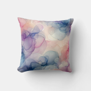 Cojín Decorativo Dreamy Watercolor Ink Art