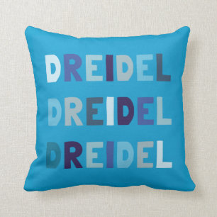 Cojín Decorativo Dreidel Dreidel Dreidel Pillow