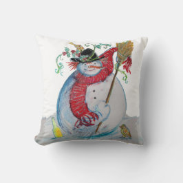 COJÍN DECORATIVO DRUNKEN SNOWMAN
