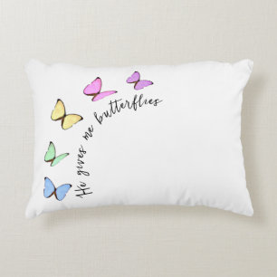 Cojín Decorativo Ducha de Novia Me Da Mariposas