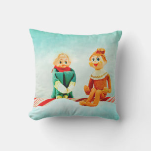 Cojín Decorativo Duende de Navidad en primera cita