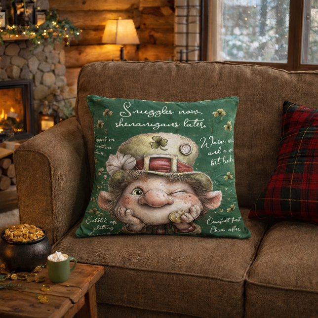 Cojín Decorativo Duende travieso (Subido por el creador)