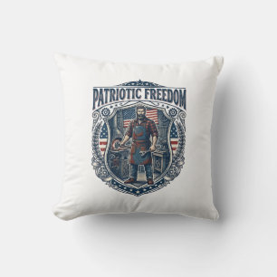 Cojín Decorativo Dueño de pequeño negocio patriota