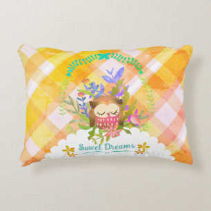 Cojín Decorativo Dulce crema de búho