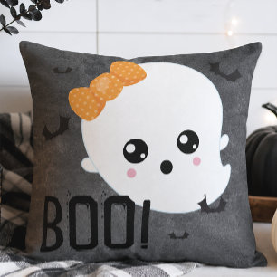 Cojín Decorativo Dulce Fantasma Boo Halloween