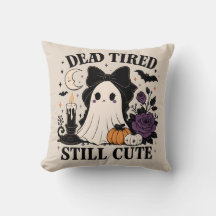 Dulce Fantasma Coquette de Halloween con Lazo