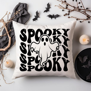 Cojín Decorativo Dulce Fantasma Espeluznante Halloween