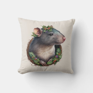 Cojín Decorativo Dulce Festividad Mascota Festividad Fiestas/Navida