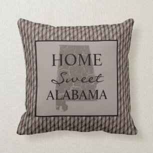 Cojín Decorativo Dulce hogar Alabama Tejidos Faux