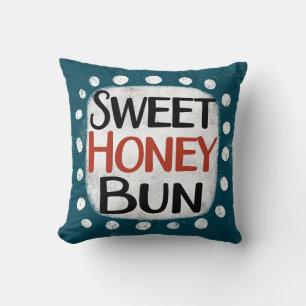 Cojín decorativo dulce Honey Bun