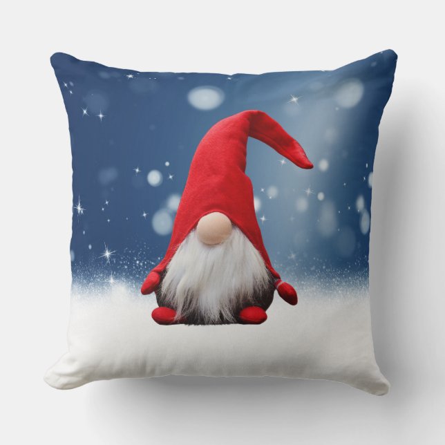 Cojín Decorativo Dulce Navidad Santa Nieve Estrellas (Anverso)