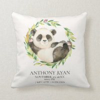 Dulce Panda Bear Bebé Nacimiento Estadísticas Pill