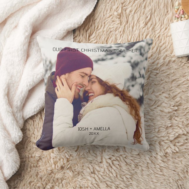 Cojín Decorativo Dulce Pareja Foto Personalizada  (Manta)