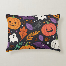 Cojín Decorativo Dulce patrón mágico de Halloween
