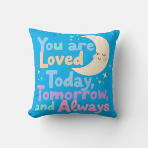 Cojín Decorativo Dulce Recordatorio de Amor Infinito para Pequeños