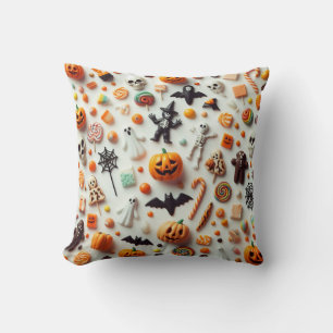 Cojín Decorativo Dulces de Halloween