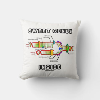 Cojín Decorativo Dulces genes dentro del humor de replicación del A