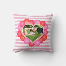 Cojín Decorativo Dulces sueños de San Valentín / Plantilla de foto