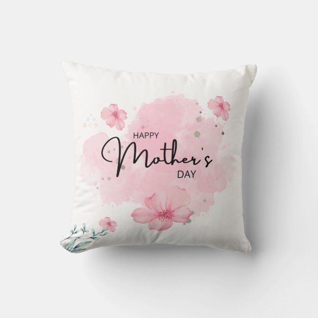 Cojín Decorativo Dulces sueños para mamá: Creaciones de Personaliza (Anverso)