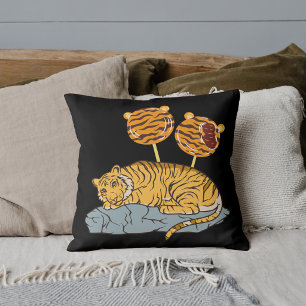 Cojín Decorativo Dulces Tigres Animales Safari Gráficos Gatos Grand