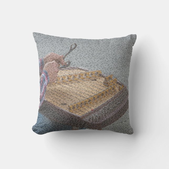 COJÍN DECORATIVO DULCIMER MARTILLADO (Anverso)