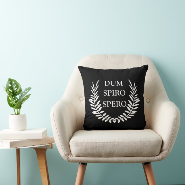 Cojín Decorativo Dum spiro (Silla)