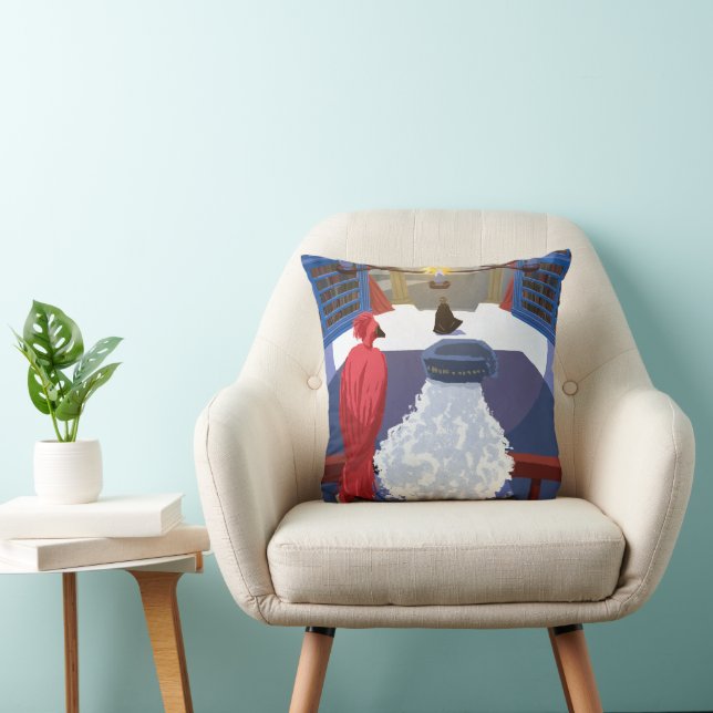 Cojín Decorativo Dumbledore & Fawkes en Balcony (Silla)