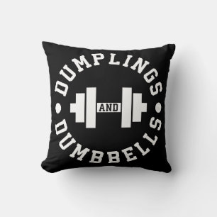 Cojín Decorativo Dumplings and Dumbbels - Bulking - Novedad diverti
