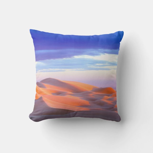 Cojín Decorativo Dunas de Glamis al atardecer (Anverso)