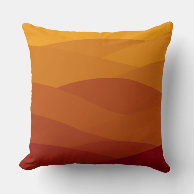 Cojín Decorativo Dunas del desierto (Anverso)